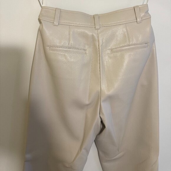 Babaton Vegan Leather Pants - Picture 2 of 7